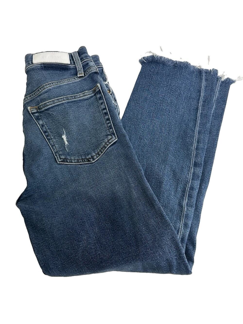 re/done 70s ultra high rise stovepipe jeans Size 24
